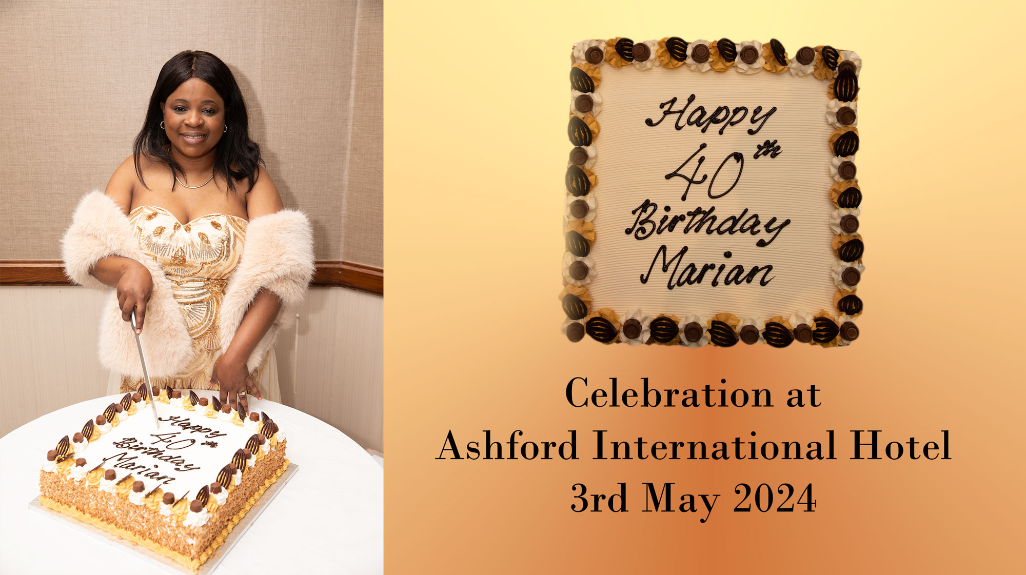 Marian Chingozho 40th Birthday celebration